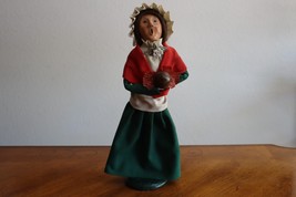 Vtg Byers Choice Carolers 1986 Mrs Cratchit Christmas Carol Dickens Signed - $411.08 MXN