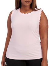 New Kasper Pink Career Top Blouse Size 1 X Women - £31.96 GBP