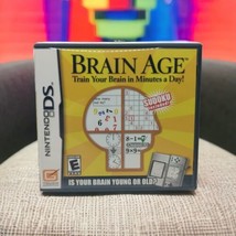 Brain Age: Train Your Brain in Minutes a Day Nintendo DS, 2006 CIB Manual - £9.03 GBP