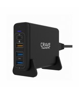 75W 4-port Desktop Charger, Crave PowerHUB PRO [60W PD + Quick Charge QC... - $62.36