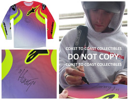 Hunter Lawrence Signed Jersey Proof Autographed Supercross Motocross Alp... - £273.78 GBP