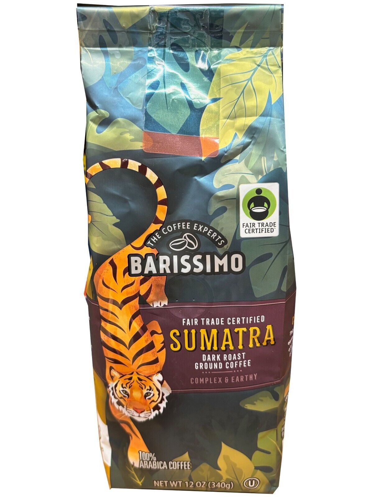 BARISSIMO SUMATRA DARK ROAST GROUND COFFEE 12-0Z BAG - $11.75
