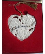 Lenox Christmas Ornament Hallelujah 3&quot; New ^^ - $33.85 CAD