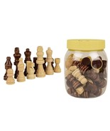 Wooden Chess Pieces Only For Wooden Chess Board,For Professional Players... - £18.23 GBP