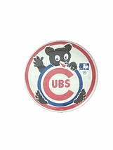 Vintage 70s Chicago Cubs Button Pin MLB Button 3.5&quot; Wide NO BACKING - $12.00