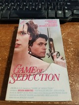 Game Of Seduction (VHS) Rare &amp; OOP Erotic SYLVIA KRISTEL - Virgin Vision... - £38.91 GBP