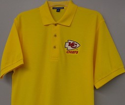 NFL Football Kansas City Chiefs Embroidered Mens Polo Shirt XS-6XL, LT-4... - £21.57 GBP+