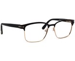 Tom Ford Eyeglasses TF 5323 002 Matte Black/Rose Gold Square Italy 54[]1... - $299.99