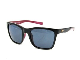 Costa Del Mar PANGA Polarized Sunglasses, Black / Crystal / Fuchsia / Gr... - £54.45 GBP