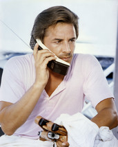 Miami Vice Don Johnson 8x10 Photo on telephone - £6.25 GBP