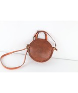 Free People Distressed Braided Vegan Leather Handled Shoulder Bag Purse ... - $67.85 CAD