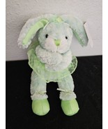 Walmart Bunny Rabbit Green Plush Stuffed Animal Ballerina Tutu Small Sit... - £13.23 GBP