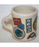 Vintage LION COFFEE Hawaiian Islands 1987 COFFEE MUG CUP Local Hawaii - $37.44 CAD