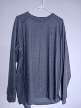 Under Armour Mens Long Sleeve Gray Tee Shirt, Size 2XL Fitted ColdGear - $265.55 MXN