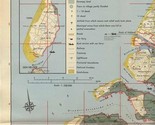 Color Map of The Storm Tide Disaster of February 1, 1953 in the Netherlands - £14.24 GBP