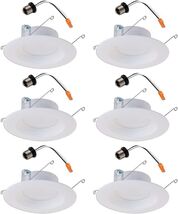 LED Retrofit Baffle Trim Kit 8W Soft White 5/6" Matte Halo LT560WH6930-6CA - €48,84 EUR LED Retrofit Baffle Trim Kit 8W Soft White 5/6" Matte Halo LT560WH6930-6CA - €48,84 EUR