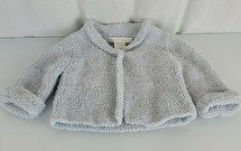 Barefoot Dreams Baby Infant Cardigan Sweater Size 0-6 Months Cozychic Boy Blue - £19.46 GBP