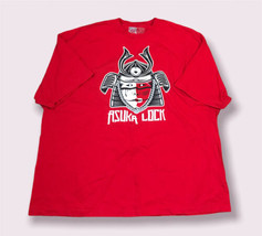 ASUKA LOCK WWE WRESTLING T Shirt RED HTF Print, RARE KEY TO EVOLUTION Sz... - $34.99