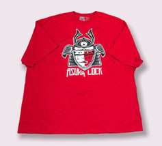 ASUKA LOCK WWE WRESTLING T Shirt RED HTF Print, RARE KEY TO EVOLUTION Sz... - £27.93 GBP