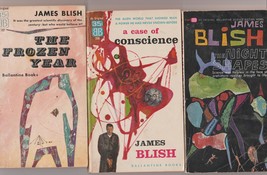 James Blish Case of Conscience/Frozen Year/Night Shapes 1st Printings - £11.19 GBP