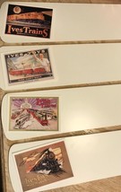 CUSTOM CEILING FAN BLADES WITH IVES VINTAGE TRAINS TOYS CATALOG COVER DE... - $1,639.49 MXN