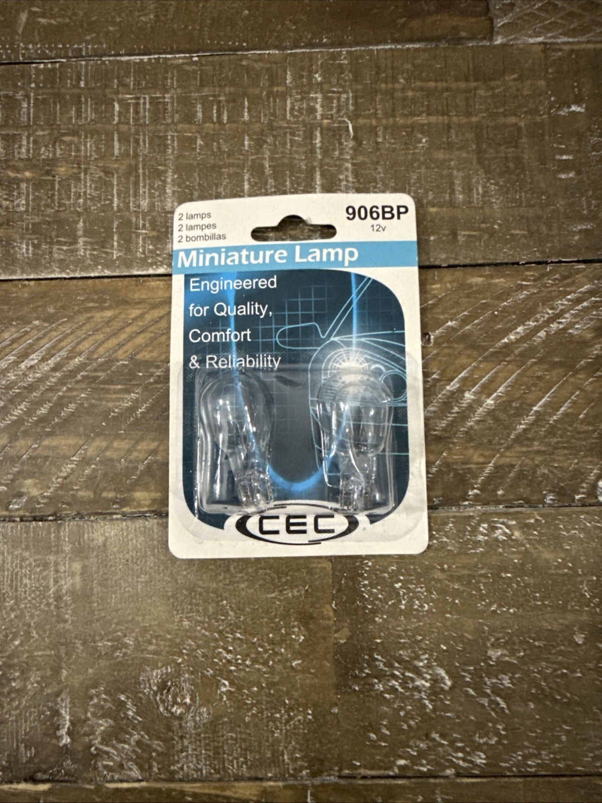 Stepwell Light Bulb-Sedan CEC Industries 906BP - $18.69
