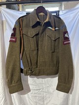 WW2 British RAF Glider Pilot Regiment Officers Battle Dress Jacket Dated... - $3,464.99