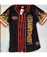 Nike Americana Flames Championship Baseball Jersey Men’s Size Medium NWT... - $48.31