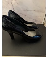 Fergalicious Blue Snake Skin Pumps  - $282.25 MXN