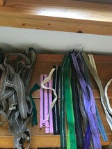 Huge Vintage Lot of Short to SUPER LONG Metal &amp; Nylon Zippers Out of the Package - £14.78 GBP