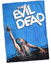 NEW Creepy Co THE EVIL DEAD Deadite Blanket 60x42&quot; Splatter Horror Ash Sam Raimi - £33.44 GBP