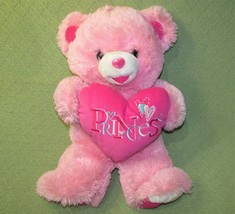 20&quot; Pink Sweetheart Teddy Princess Plush Dan Dee 2014 Stuffed Animal Valentine - £12.65 GBP