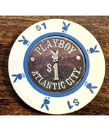 Vintage Casino Poker Chip $1 Playboy Atlantic City - $19.10 CAD