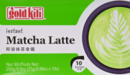 Gold Kili Instant Matcha Latte (Smooth &amp; Creamy) 250g/8.82 oz - £10.64 GBP