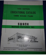 Vintage Swank Motion Pictures 1958 Edition Educational Catalog Sound 16m... - $15.15 CAD