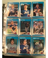 1987 FLEER BASEBALL SET COMPLETE 660 CARDS W/STICKERS AND WORLD SERIES SET - $50.00