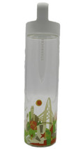 18.5oz Starbucks DALLAS YAH Clear Glass Water Bottle Tumbler You Are Her... - $16.04
