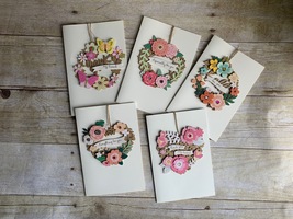 SET OF 20 - 3D handmade greeting cards - £19.67 GBP