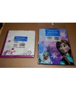 Disney Frozen Princesses Party Table Cover 54&quot; x 84&quot; &amp; 16 Napkins 13&quot; x ... - $6.49