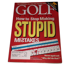 Golf Magazine Vintage 1997 “How To Stop Making Stupid Mistakes” Issue - £7.04 GBP