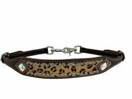 Western Horse Saddle Cheetah Hair On Wither Strap to hold up the Breast ... - £15.55 GBP