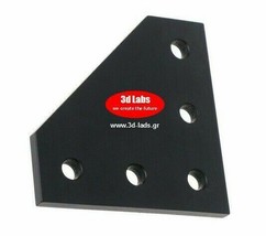 ANET A8 to AM8 Black 90 Degree Joining Plate (5 Holes) For Cnc or 3d Pri... - £5.94 GBP