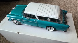 Danbur Mint 1955 Chevrolet Nomad Torquoise 1/24 Scale NIB - $73.50