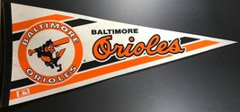 1989 MLB Baltimore Orioles pennant, Older Extinct Logo Full Bird Logo 30 Inches - £15.54 GBP