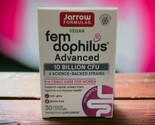 Jarrow Formulas Fem-Dophilus Advanced Probiotics 30 Veggie Capsules EXP ... - $17.68