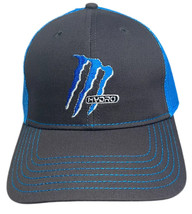 HYDRO Black Blue Adjustable Snapback Trucker Cap HAT Cap America TAGS - $14.03