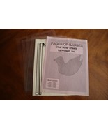 Pages of Gauges 5 Mylar Sheets Bulky Gauges Knitting Machine Knitech Jil... - $1,325.91 MXN