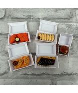 Mini Foodie Brands Zuru TGI Fridays Set of 5 Ribs Chicken Burger Wings C... - $17.67