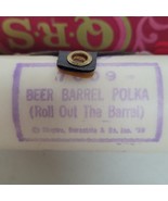 Player Piano Roll QRS 7009 Beer Barrel Polka Roll Out The Barrel Music V... - $11.87