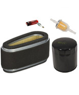 Tune Up Kit Air, Fuel &amp; Oil Filters FC420V 14 HP Engine 11013-2141, 25 0... - $33.98
